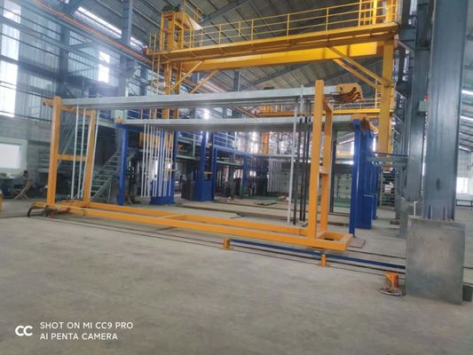 Καλή τιμή 3000T / μήνα Ημιαυτόματη γραμμή παραγωγής ανωτισμού 6500mm Μέγιστο μήκος προφίλ Διαδικτυακά