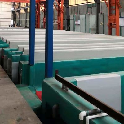 Καλή τιμή 1500T / μήνα Ανοδική γραμμή παραγωγής με χρώμα ασήμι 8-12μM Διαδικτυακά