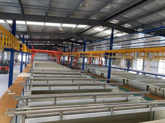 Καλή τιμή Αλουμινίου Προφίλς Anodizing γραμμή παραγωγής με 180 Plusmn 20g/l θειικό οξύ Διαδικτυακά