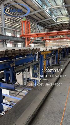 Καλή τιμή Γραμμή ανωτισμού 24000T / έτος Δυνατότητα 7,2 μέτρων Προφίλ αλουμινίου Επεξεργασία επιφάνειας Γραμμή ανωτισμού Διαδικτυακά