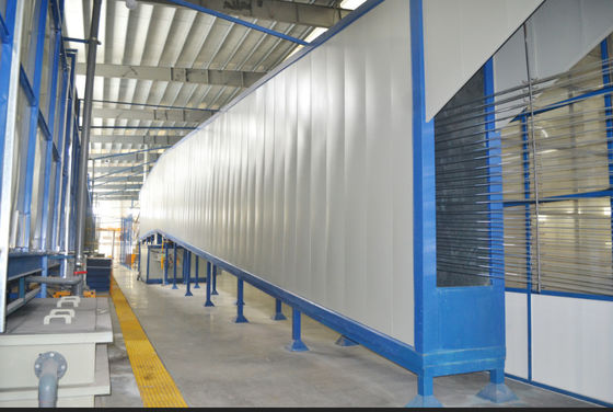 Καλή τιμή Ψεκάζοντας κάθετη αυτόματη 1200T/Month παραγωγή γραμμών επιστρώματος σκονών σε απευθείας σύνδεση