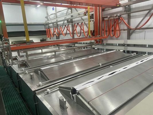Καλή τιμή 800 ̇ 1500 τόνους/μήνα Ατομική γραμμή παραγωγής ανωτισμού για πλαίσια γυαλιών από αλουμίνιο με ανωτισμό με θειικό οξύ τύπου ΙΙ και σφραγίδα χωρίς νικέλιο Διαδικτυακά