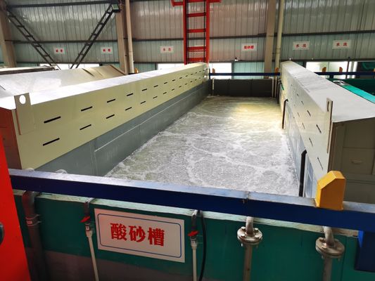 3000T/Month οριζόντιος τρόπος του U διαδικασίας γραμμών παραγωγής υποβολής σε ανοδική οξείδωση δύναμης