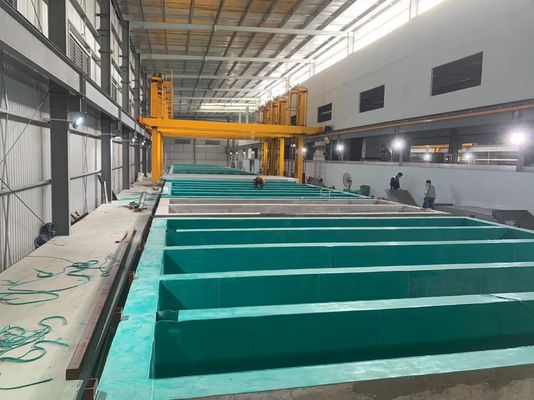 Εγχειρίδιο επεξεργασίας συστήματος γραμμής οριζόντιας ανοδίωσης Μέθοδος ραφιών