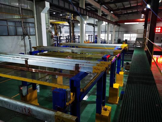 Αυτόματη παραγωγή διαδικασίας 650T/Month επεξεργασίας γραμμών παραγωγής υποβολής σε ανοδική οξείδωση