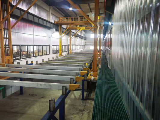 Καλή τιμή 500T/Month γραμμή παραγωγής υποβολής σε ανοδική οξείδωση ημιαυτόματη/αυτόματη σε απευθείας σύνδεση