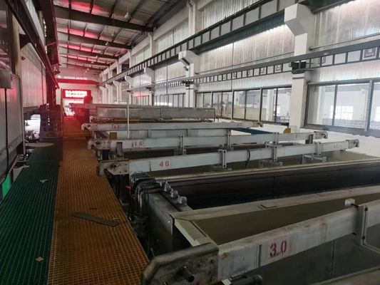 Οριζόντιο υποβολής σε ανοδική οξείδωση γραμμών ύφος λειτουργίας κατασκευής αυτόματο