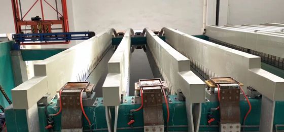 Αυτόματη παραγωγή διαδικασίας 750T/Month επεξεργασίας γραμμών υποβολής σε ανοδική οξείδωση