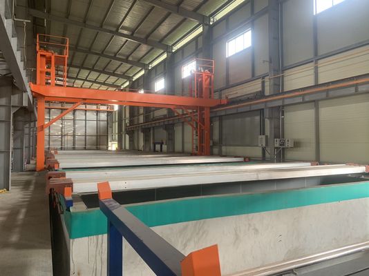 2500 Τ / μήνα Γραμμή παραγωγής χειροκίνητης οξείδωσης 8000*Δύση*3500