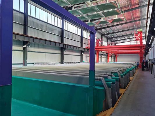 Ενεργειακή εξοικονόμηση 900T/M Anodizing Produciton Line για προφίλ αλουμινίου