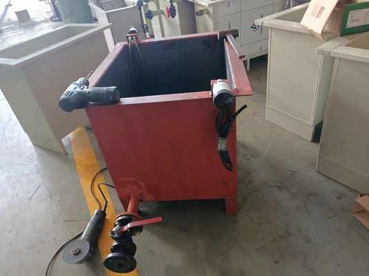 Μίνι Εργαστήριο χειριστή / Μίνι Εγχειρίδιο Οριζόντια Αλουμινίου Anodizing Production Line Επεξεργασία επιφάνειας