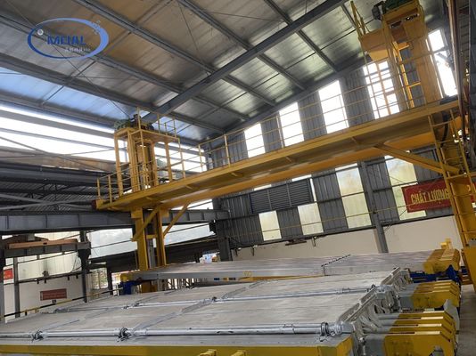 Καλή τιμή Ηλεκτρονική γραμμή για την επεξεργασία επιφάνειας προφίλ αλουμινίου χωρητικότητας 12000 τόνων/έτος σε απευθείας σύνδεση