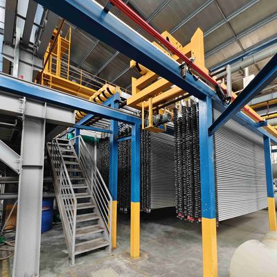 Σύστημα Επεξεργασίας Οξείδωσης Προφίλ Αλουμινίου 1000 Τόνων / μήνα, Χαμηλής Κατανάλωσης Ενέργειας