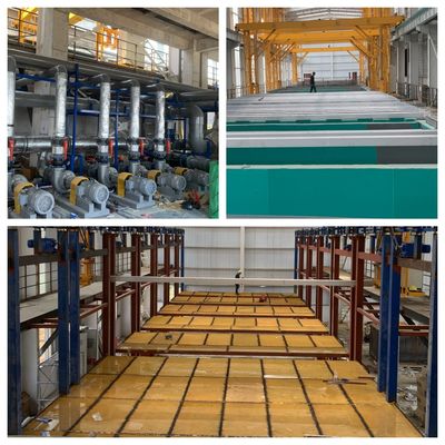 2000T/M πράσινη και αποδοτική γραμμή ανωτισμού προφίλ αλουμινίου