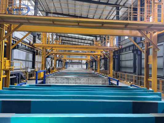 500T/M γραμμή επεξεργασίας με ανώδες για μεγάλα και πολύπλοκα εξαρτήματα