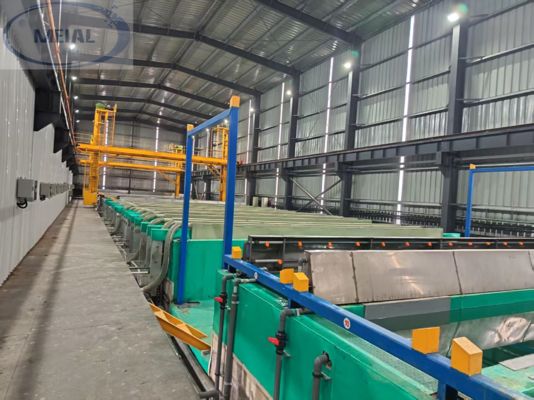 Καλή τιμή Γραμμή ανοδίωσης με επίστρωση 5-50μm & Ρυθμιζόμενη τάση σε απευθείας σύνδεση