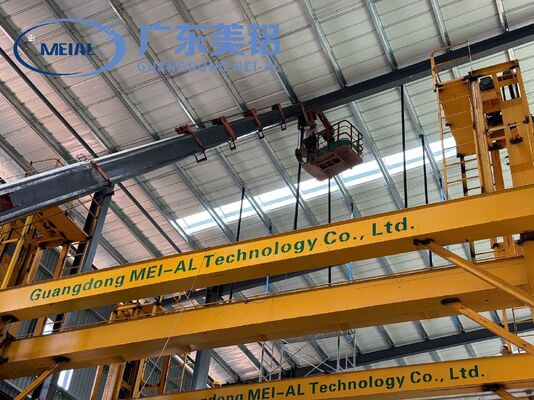 Καλή τιμή Γραμμή Παραγωγής Σκληρής Οξείδωσης Ανοδίωσης Αλουμινίου 150 T/M σε απευθείας σύνδεση