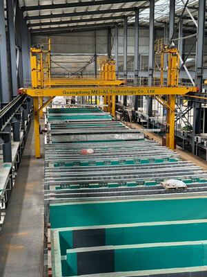 Καλή τιμή 750T/M χωρητικότητα αυτόματη οριζόντια γραμμή ανωτισμού για 6061-6063 κράμα αλουμινίου σε απευθείας σύνδεση